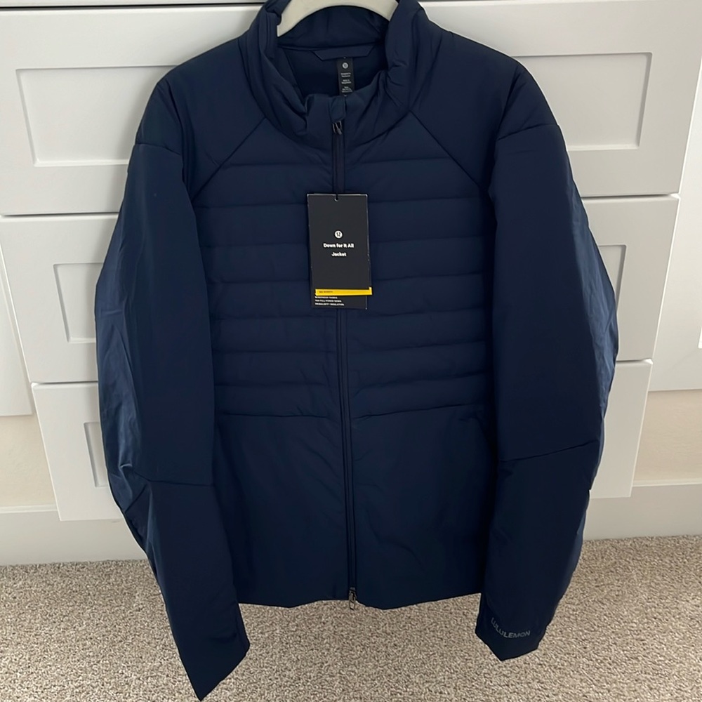 Lululemon - Down For It All Jacket - Navy Large